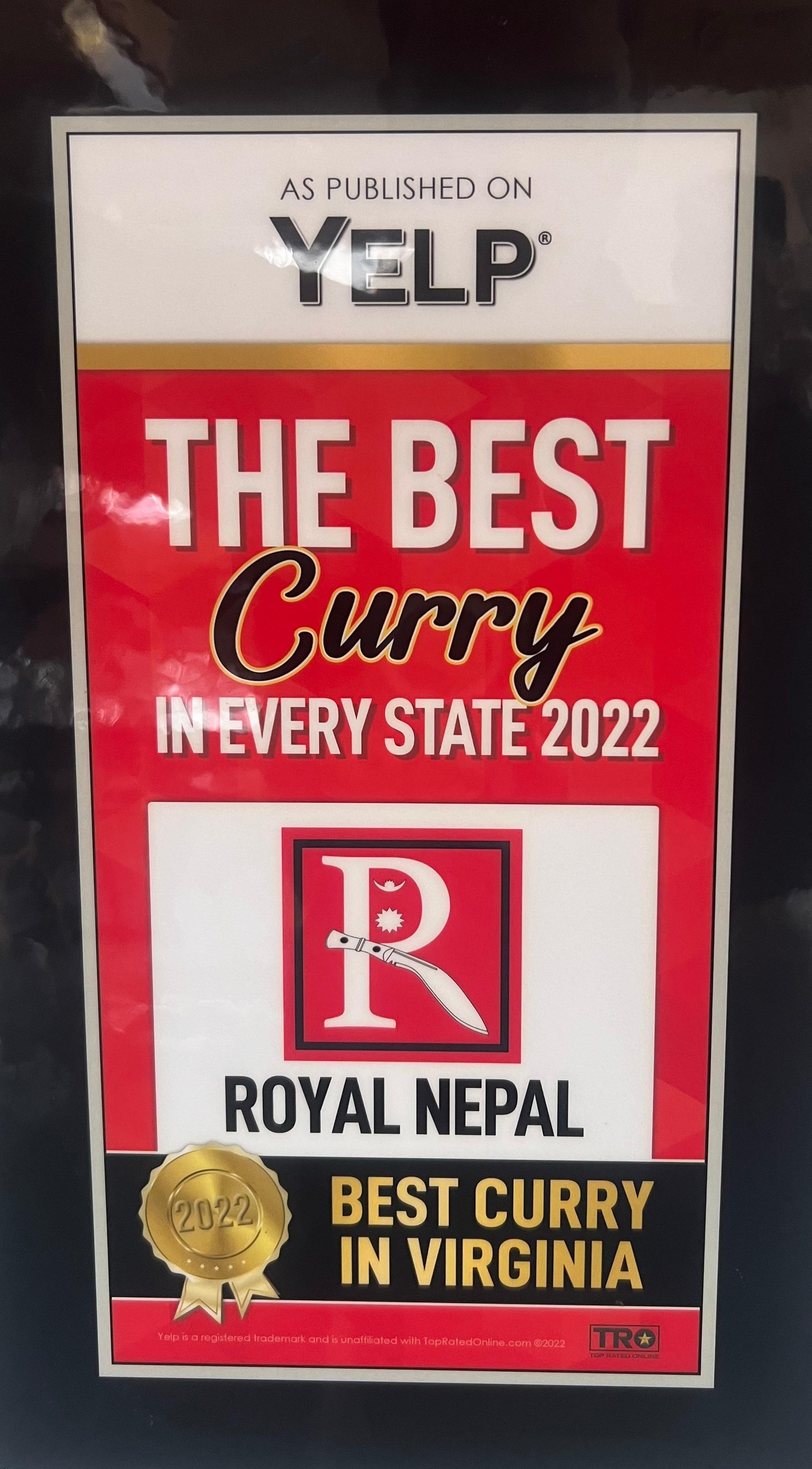 Best Curry Award